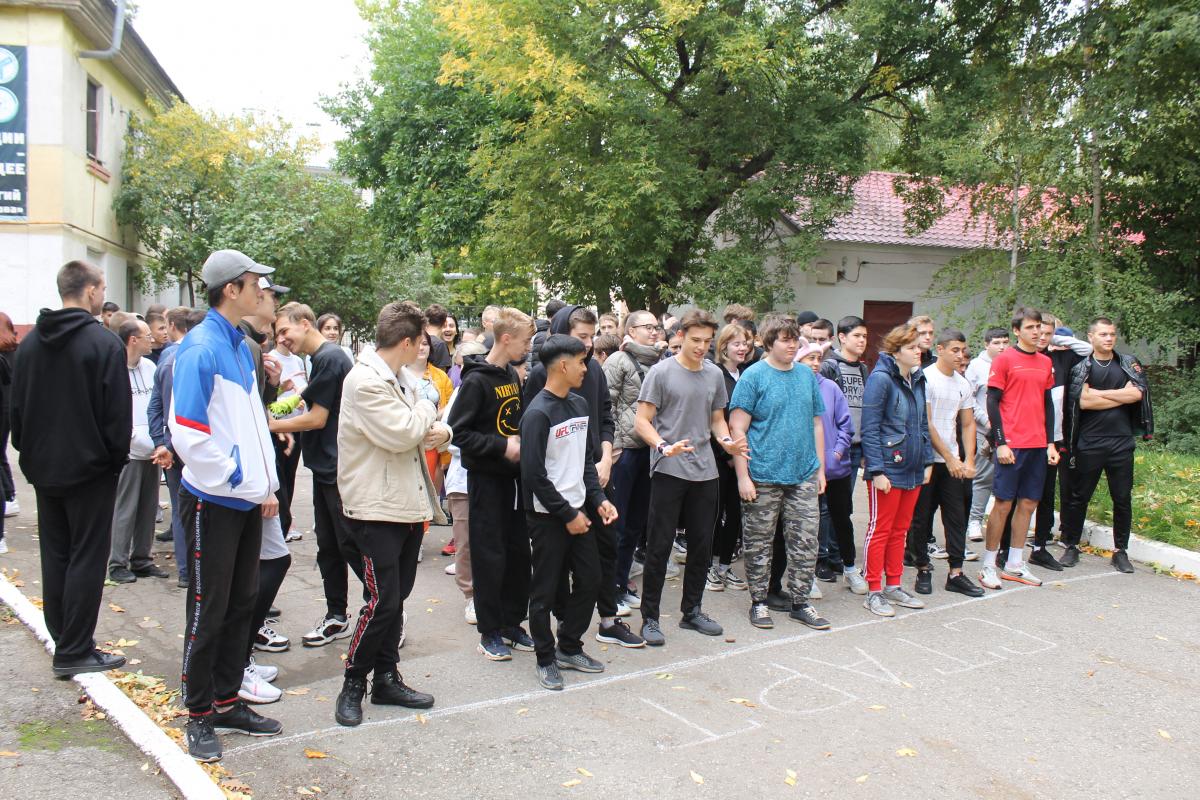 ФИиП принял участие в Всероссийском студенческом патриотическом забеге Фото 1