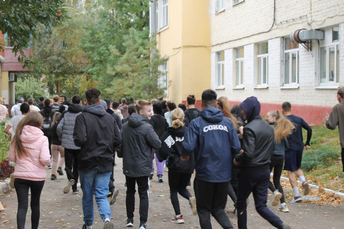 ФИиП принял участие в Всероссийском студенческом патриотическом забеге Фото 2