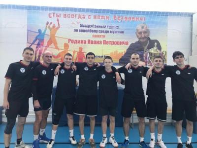 Участие в областном турнире по волейболу среди мужских команд