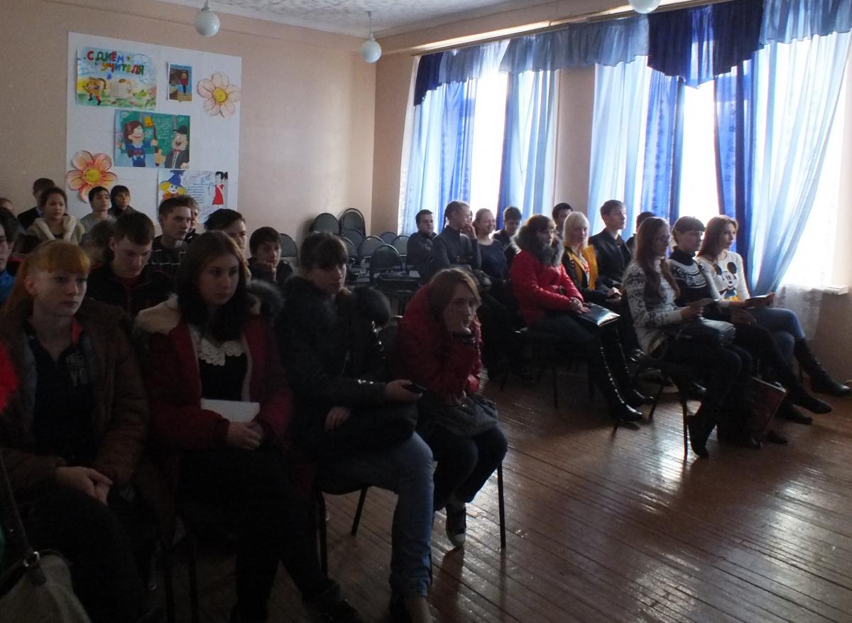 Профориентационная работа кафедры в Лысогорском районе Фото 1
