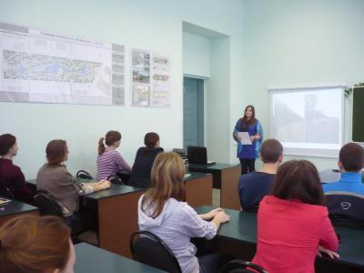 Заседание научно-студенческого кружка по направлению «Ландшафтно-архитектурное строительство в Поволжье»