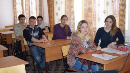 7 февраля преподаватель кафедры Головатюк Д.О. провела профориентационную работу с выпускным классом Лысогорской средней школы №2 Фото 1 7 февраля преподаватель кафедры Головатюк Д.О. провела профориентационную работу с выпускным классом Лысогорской средней школы №2 Фото 1