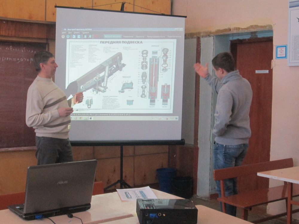 Открытый урок на тему: «Технического обслуживания ремонта подвески автомобиля.» Фото 4