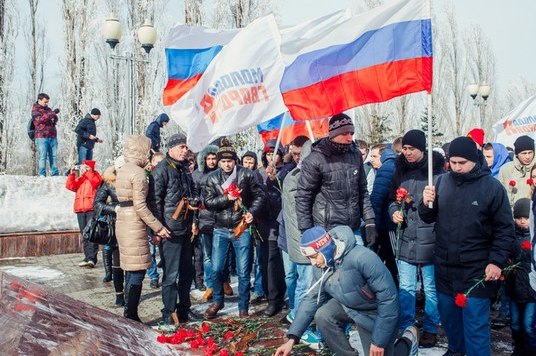 Массовая акция, посвященная 70-летию Победы Фото 10