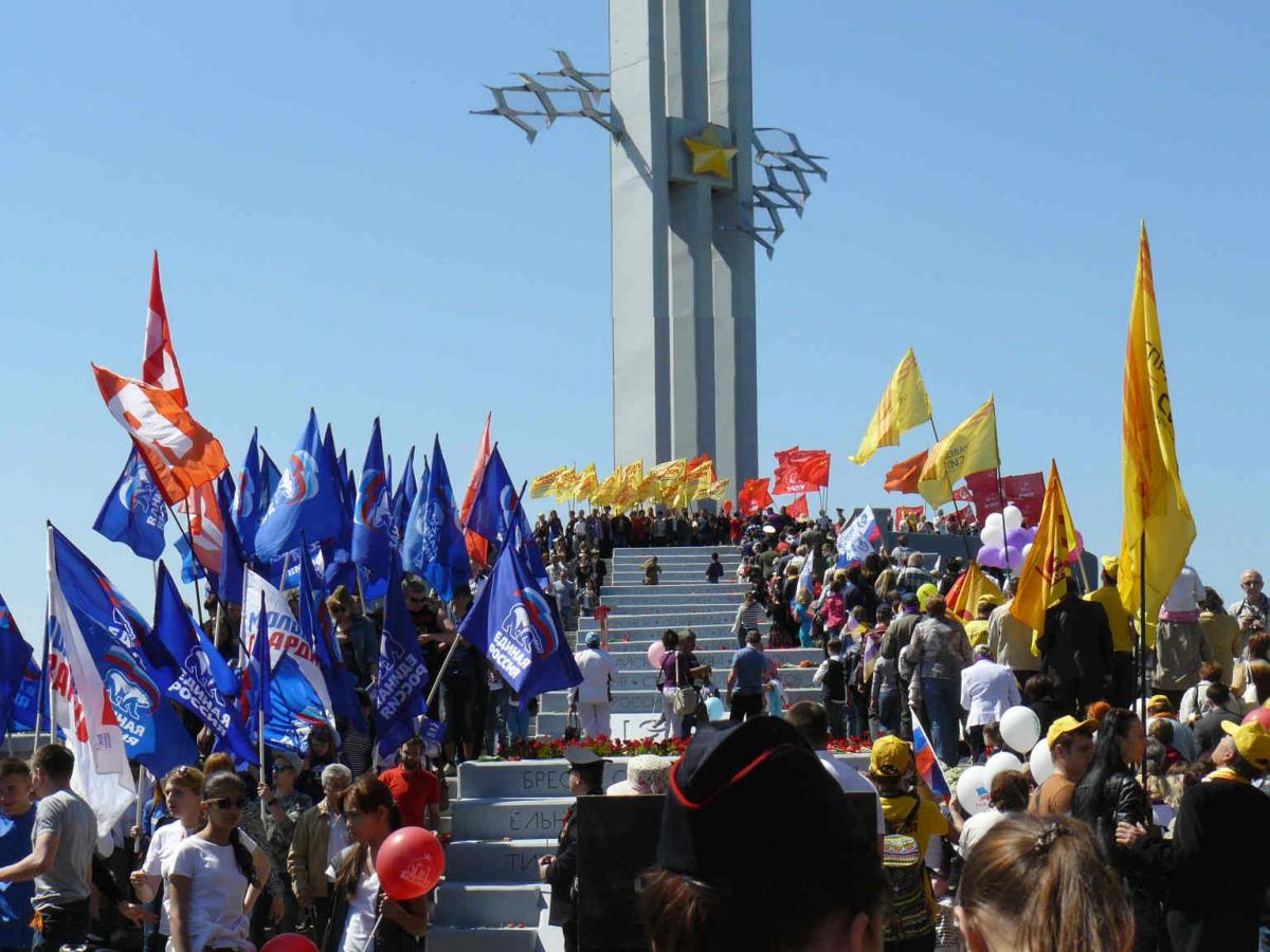 Празднование 70-летия великой Победы на Соколовой горе Фото 1