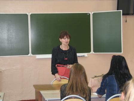 Встреча первокурсников с психологом университета С.Н. Ревтовой Фото 2