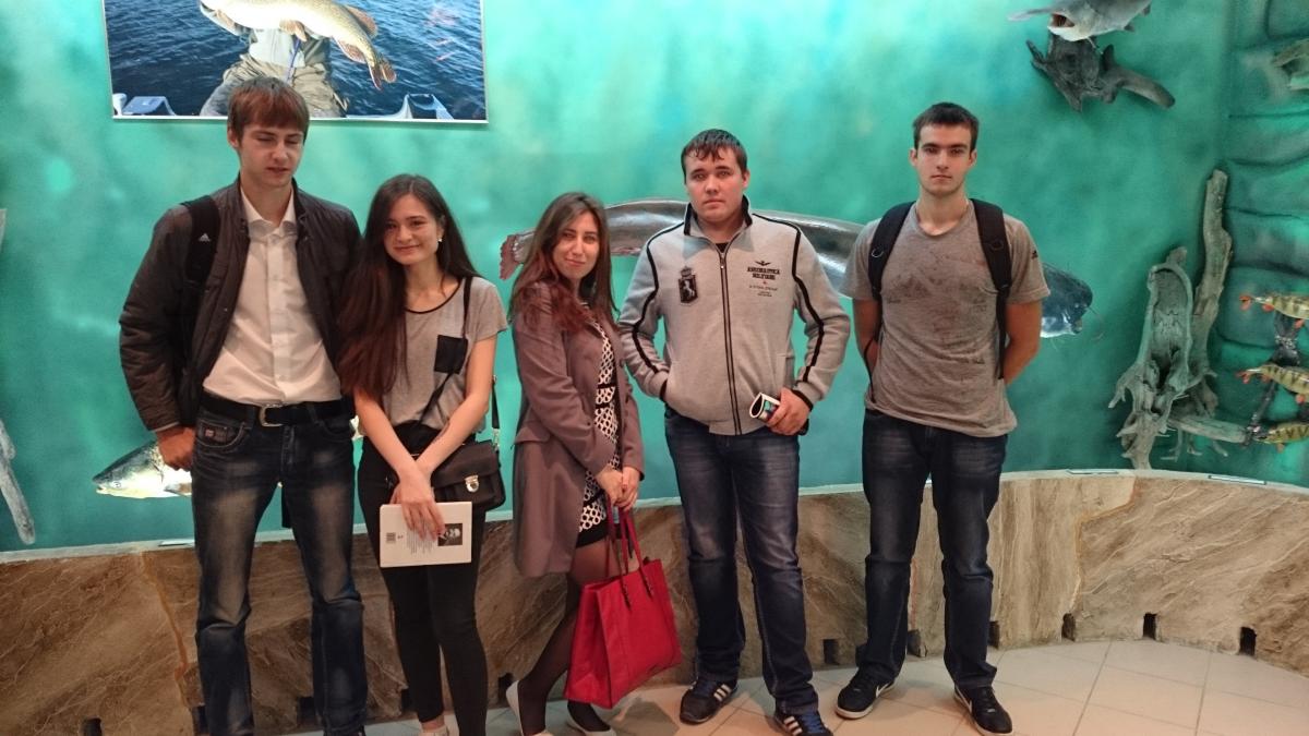 Посещение первокурсниками музея "Рыбы России" Фото 1