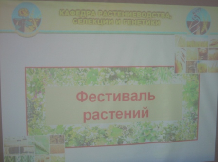 "Фестиваль растений" на кафедре "Растениеводство, селекция и генетика" Фото 20 "Фестиваль растений" на кафедре "Растениеводство, селекция и генетика" Фото 20