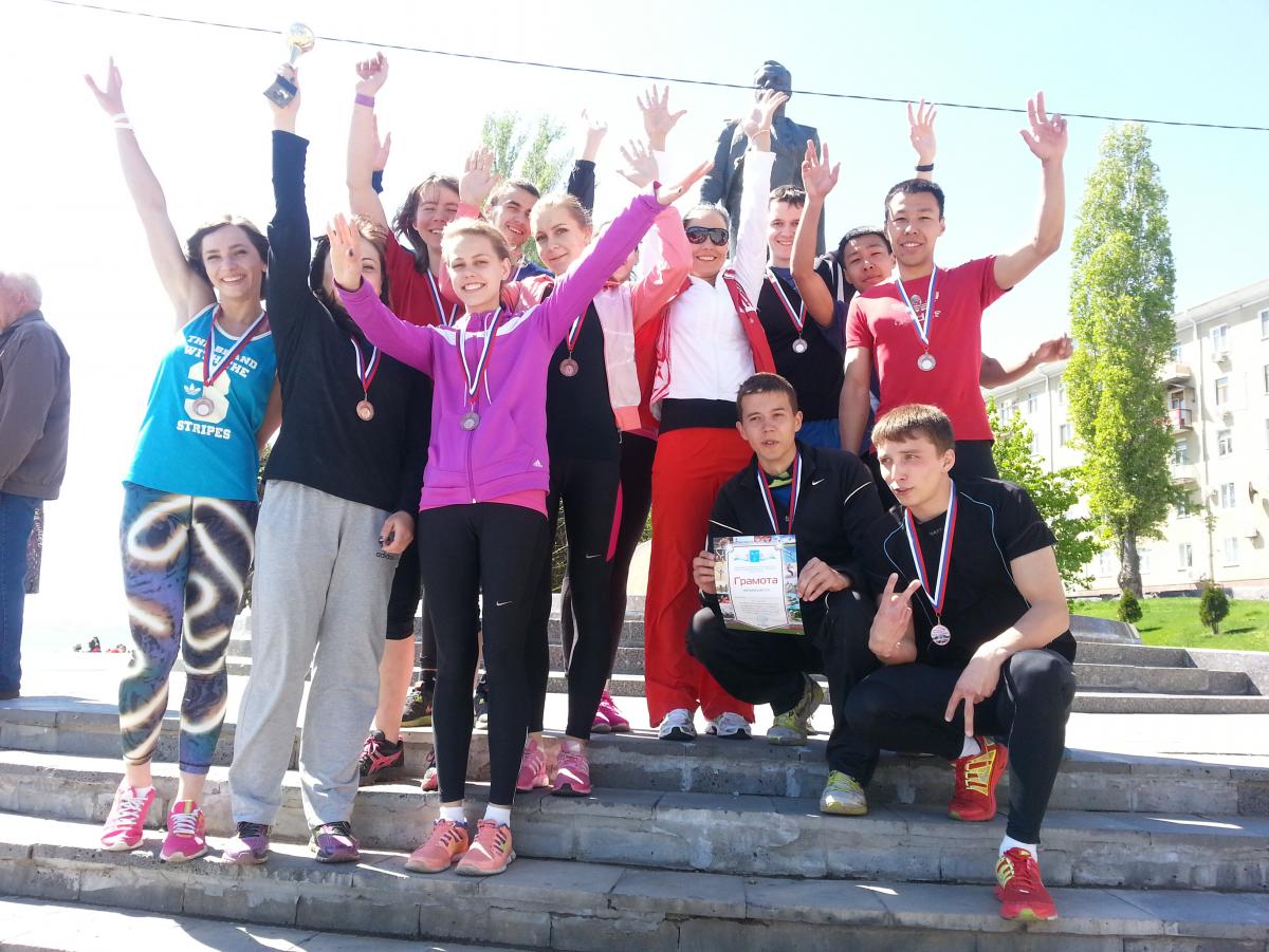 Студенты ФИиП -призеры областных соревнований "Олимпийский день бега" Фото 8