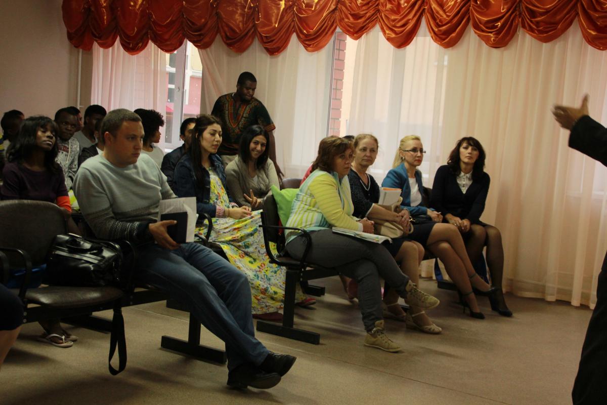Встреча иностранных студентов СГАУ с представителями УФМС по Саратовской области Фото 2