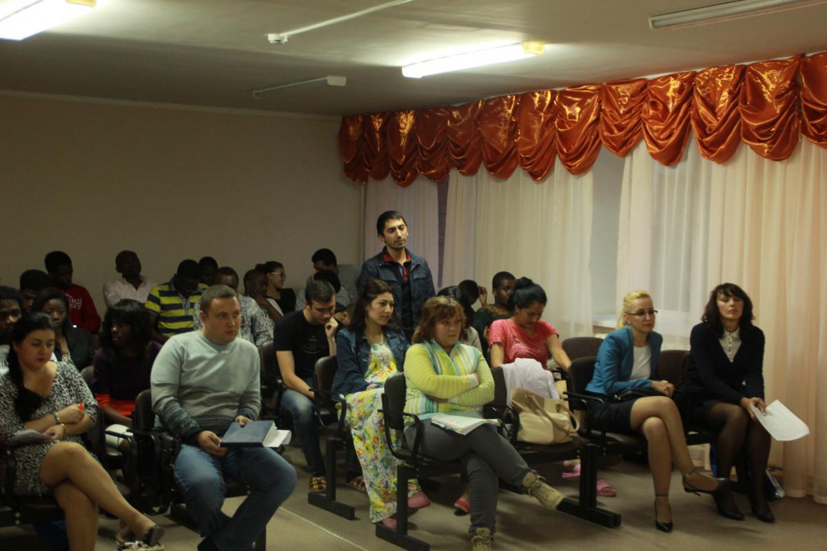 Встреча иностранных студентов СГАУ с представителями УФМС по Саратовской области Фото 9