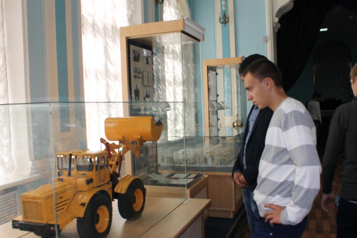Посещение музея в СГАУ