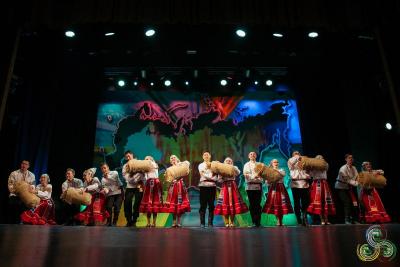 ансамбль народного танца "Реванш" на закрытии "Весна на Каме - 2017"