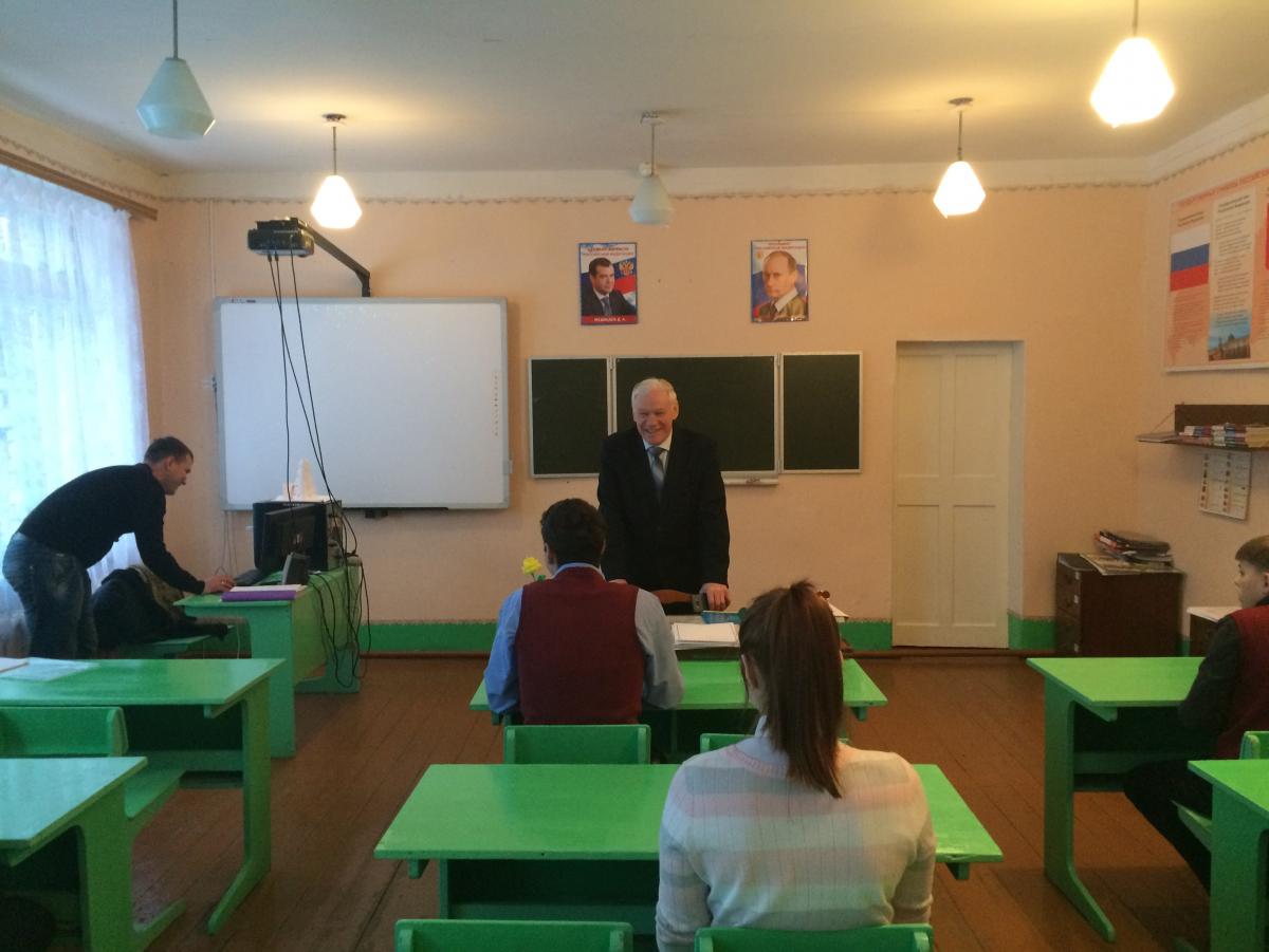 Встреча со школьниками Аркадакского района Саратовской области Фото 3