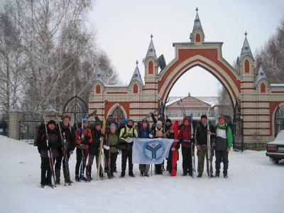 Ворота СОШ Ст. Бурасы