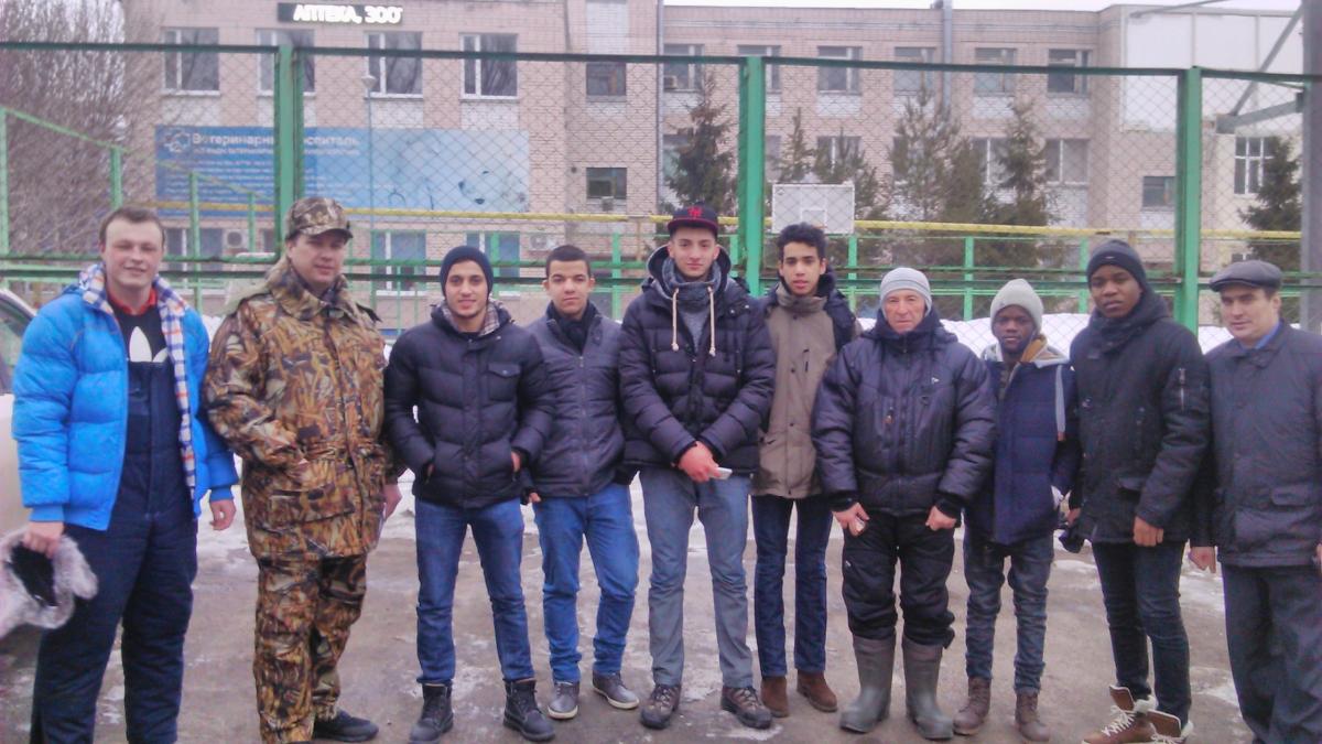 Участие иностранцев в IV Чемпионате СГАУ им. Н.И. Вавилова по спортивной зимней рыбалке