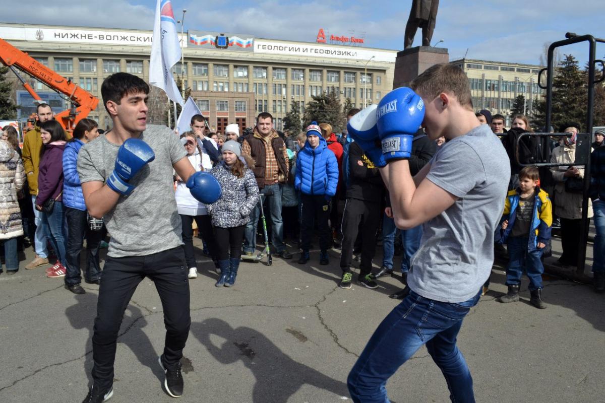 Студенты СГАУ приняли участие в массовых гуляниях "Широкая Масленица" Фото 9