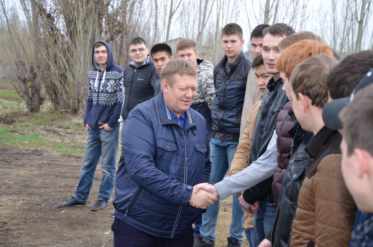 Депутат Государственной Думы Николай Васильевич Панков В учебном центре СГАУ. Фото 5