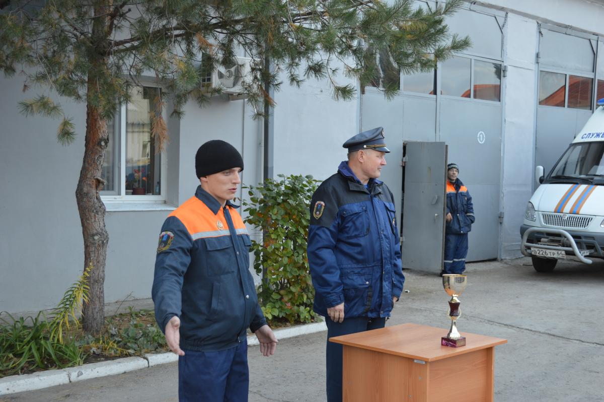 В Саратове прошли областные соревнования среди профессиональных спасателей. Фото 6