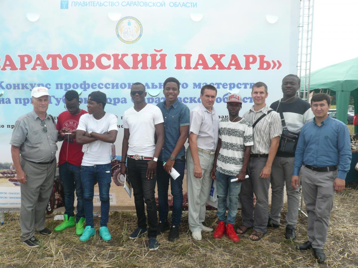Иностранные студенты посетили «Саратов-Агро. День поля – 2016» Фото 12