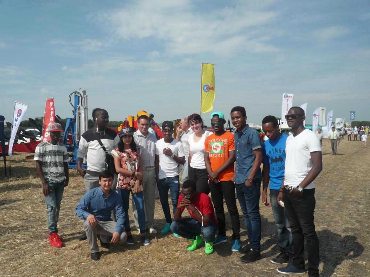 Иностранные студенты посетили «Саратов-Агро. День поля – 2016» Фото 2