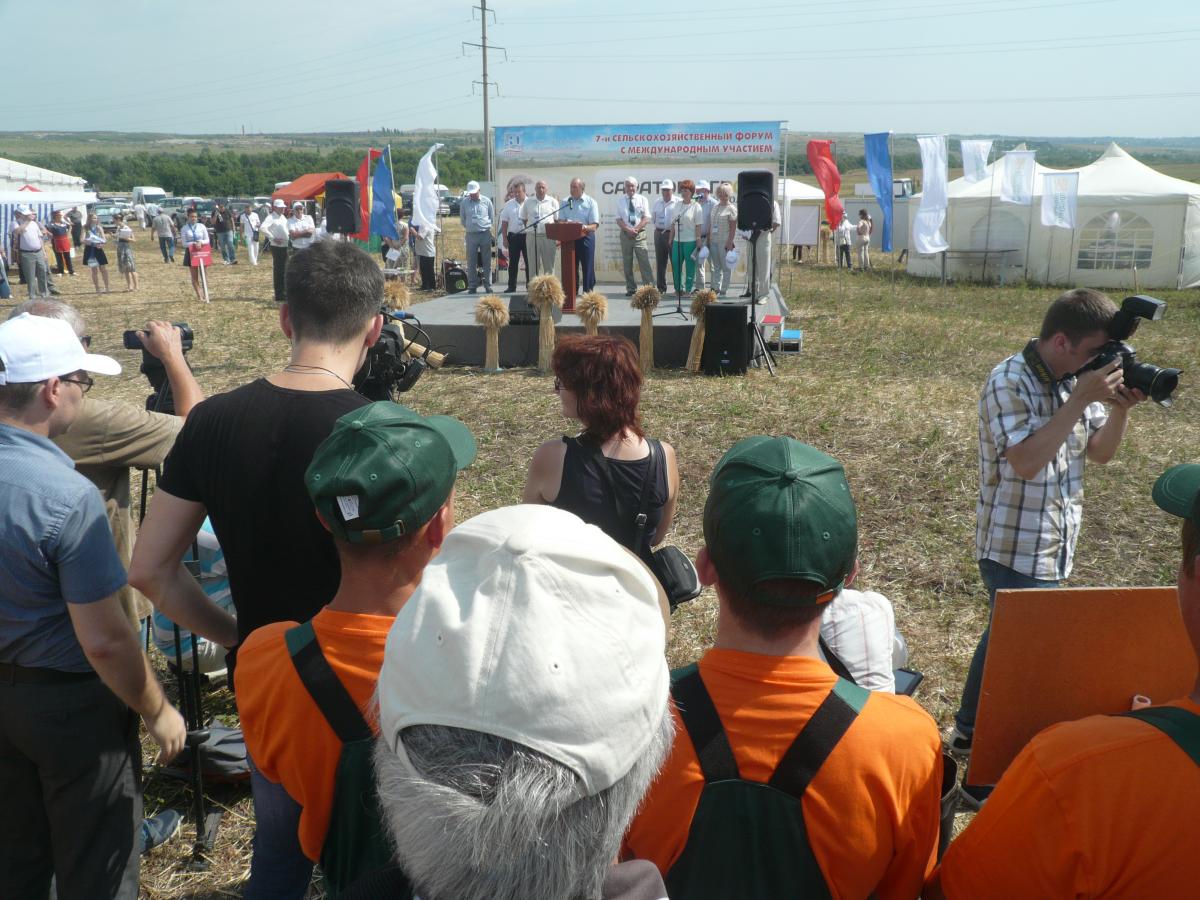 Иностранные студенты посетили «Саратов-Агро. День поля – 2016» Фото 6