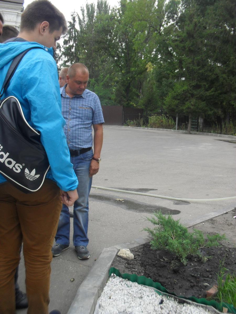 Внеаудиторное практическое занятие студентов направления подготовки 20.03.02 «Природообустройство и водопользование» по дисциплине «Ландшафты урбанизированных территорий» Фото 2