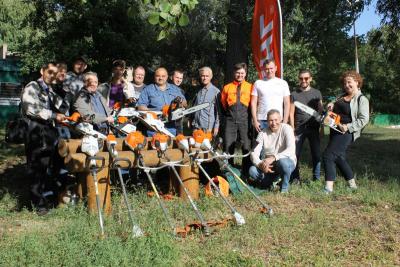 Мастер класс фирмы STIHL