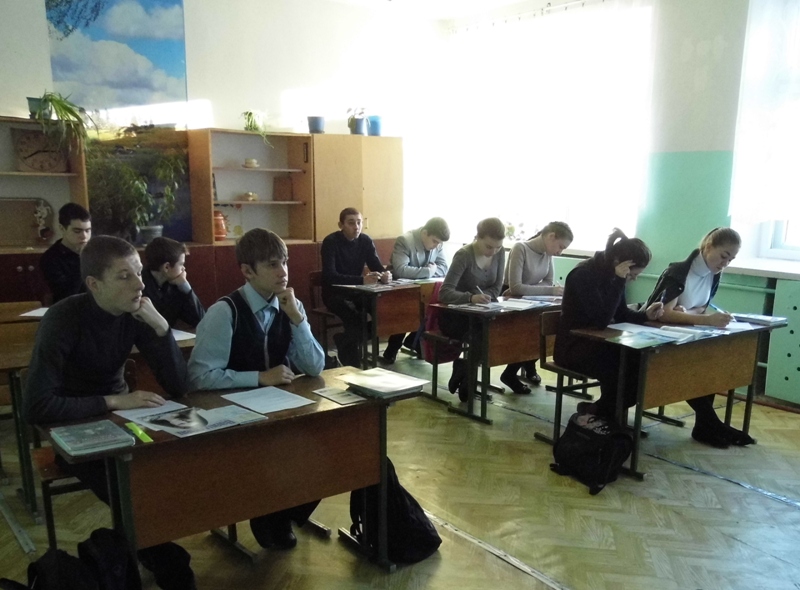 Профориентационная работа кафедры "ТС и ТКМ" в МБОУ СОШ имени Н.М. Тюсина села Шереметьевка Лысогорского района Фото 1