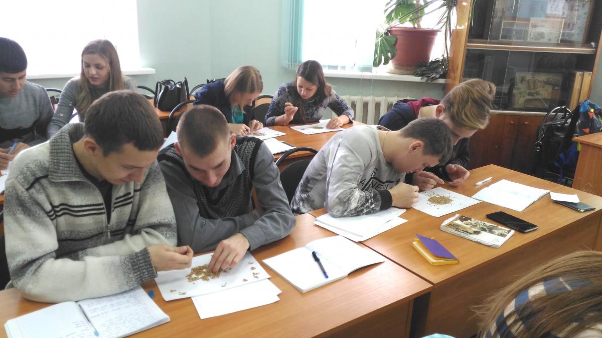 Заседание студенческого научного кружка кафедры «Защита растений и плодоовощеводство»