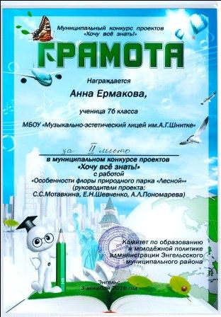 Муниципальный конкурс проектов «Хочу все знать!» Фото 11