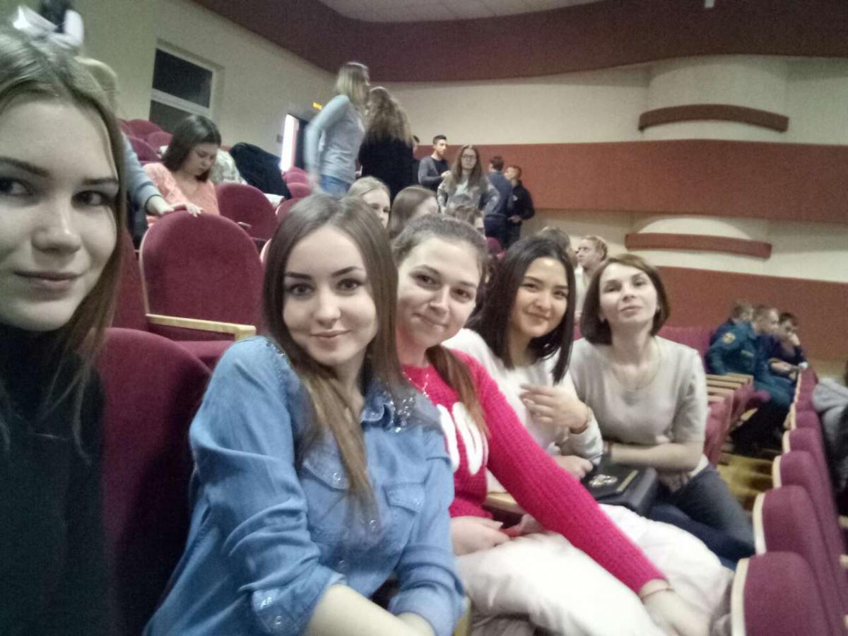 14 декабря куратор гр. Б-Э-БУ 201 Бормосова Н.Е. и студенты группы посетили конкурс "Мисс СГАУ 2016" Фото 2