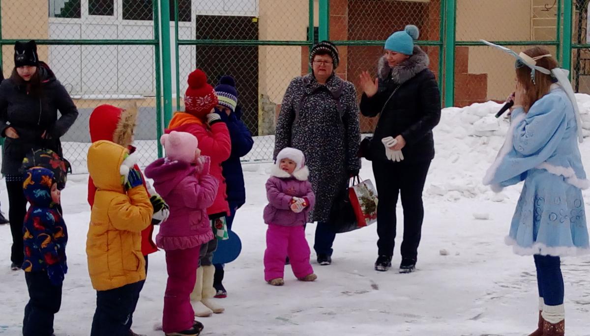 Поздравления с Новым годом для детей, в Инжиниринговом центре Фото 2