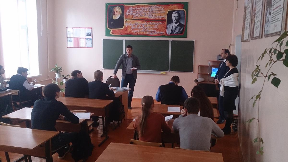 Профориентационные встречи кафедры ИИПиВ в г. Ртищево Фото 2