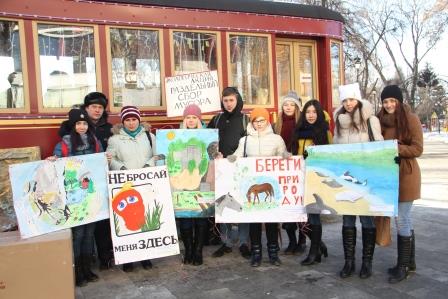 Участие в выставке, посвященной Году экологии