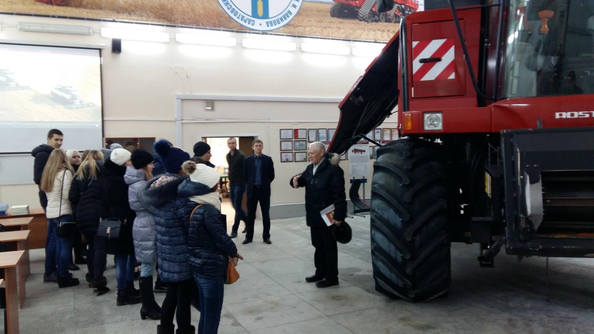 Участие кафедры  «Процессы и сельскохозяйственные машины в АПК» в феврале на Дне открытых дверей Фото 3