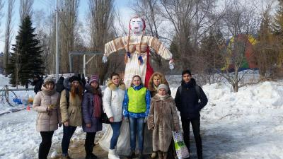 Кафедра "Иностранные языки и культура речи" поздравляет всех с широкой масленицей!