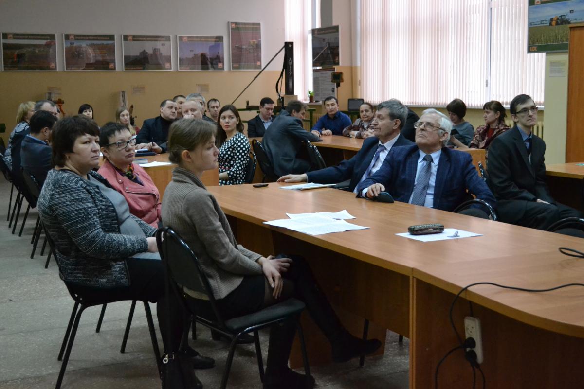 Пленарное заседание конференции ППС и аспирантов на агрономическом факультете Фото 5