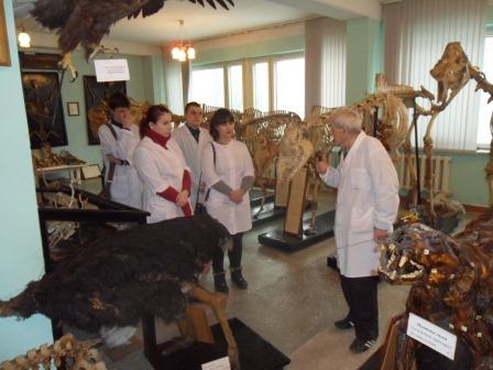 Проведение экскурсии в анатомическом и патологоанатомическом музее