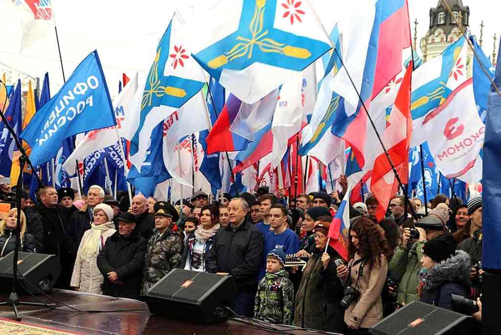 Митинг-концерт, посвященный третьей годовщине со дня воссоединения Республики Крым с Российской Федерацией Фото 12