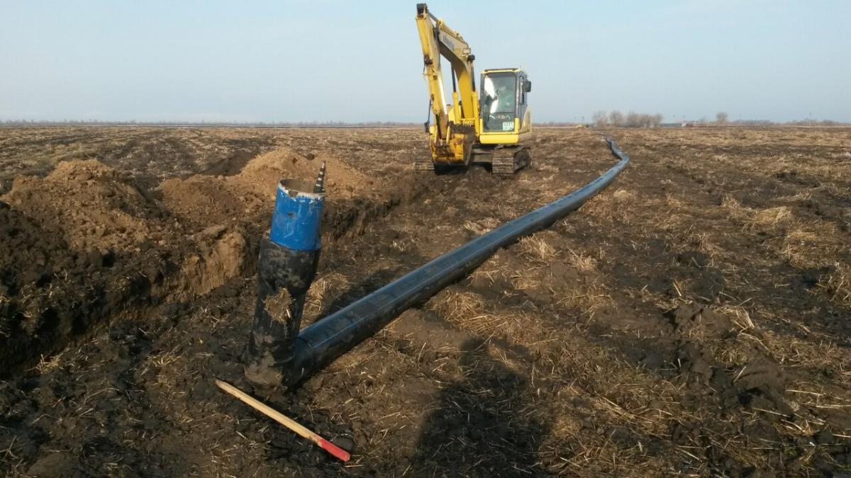 Начато строительство системы орошения на опытно-экспериментальном участке  в УНПО «Поволжье» Фото 2