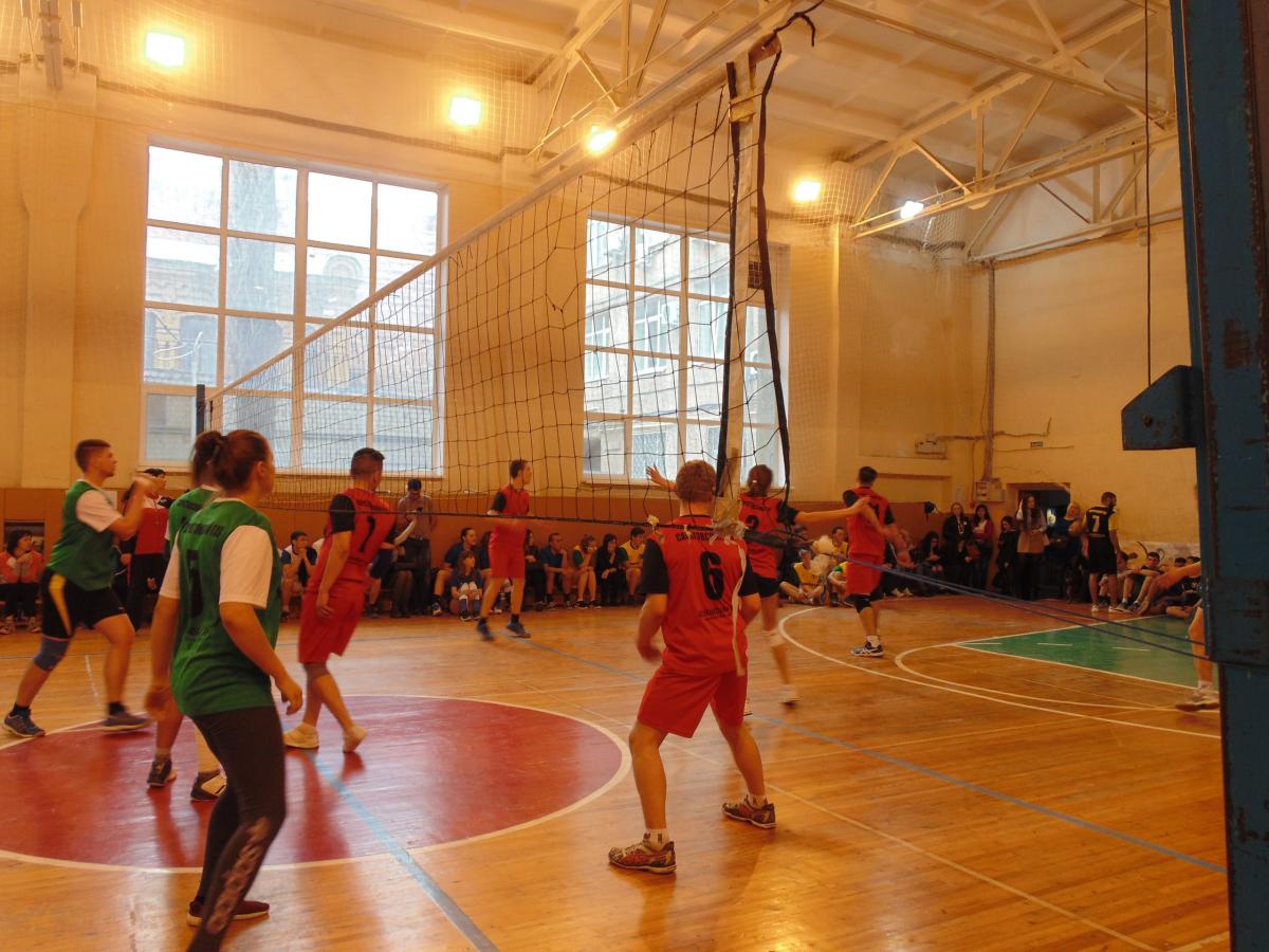 Волейбольный турнир в рамках спартакиады общежитий