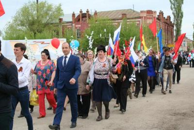 В Краснокутском зооветеринарном техникуме прошли праздничные мероприятия, посвященные Дню Победы
