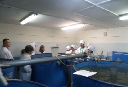 Студенты посетили производственную базу МИП СГАУ «Индустриальное рыбоводство» Фото 10