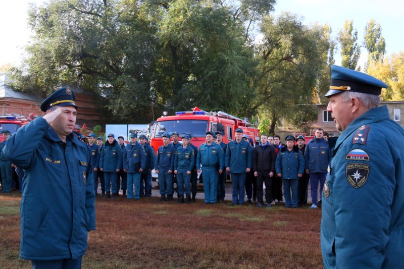 Итоги областных соревнований по боевому развертыванию от пожарного автомобиля Фото 8
