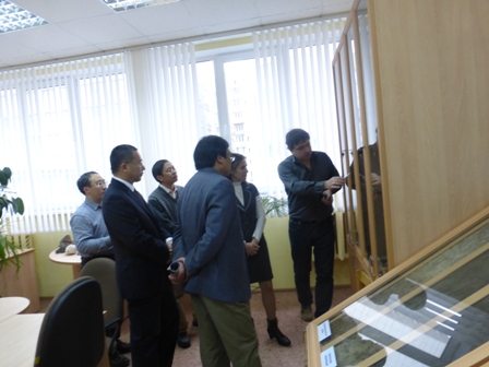 Китайская делегация посетила почвенно-геологический музей Фото 2
