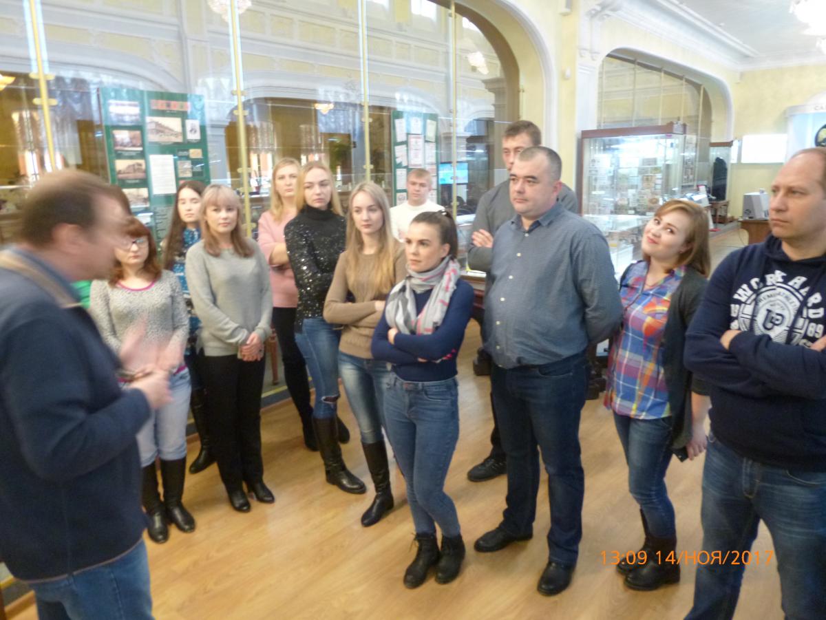 Студенты института заочного обучения и дополнительного образования СГАУ им. Н.И. Вавилова посетили Музей Саратовского филиала Центрального Банка РФ Фото 1 Студенты института заочного обучения и дополнительного образования СГАУ им. Н.И. Вавилова посетили Музей Саратовского филиала Центрального Банка РФ Фото 1