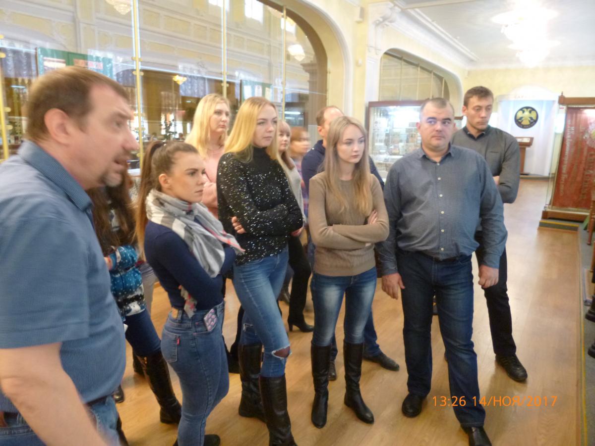 Студенты института заочного обучения и дополнительного образования СГАУ им. Н.И. Вавилова посетили Музей Саратовского филиала Центрального Банка РФ Фото 3 Студенты института заочного обучения и дополнительного образования СГАУ им. Н.И. Вавилова посетили Музей Саратовского филиала Центрального Банка РФ Фото 3