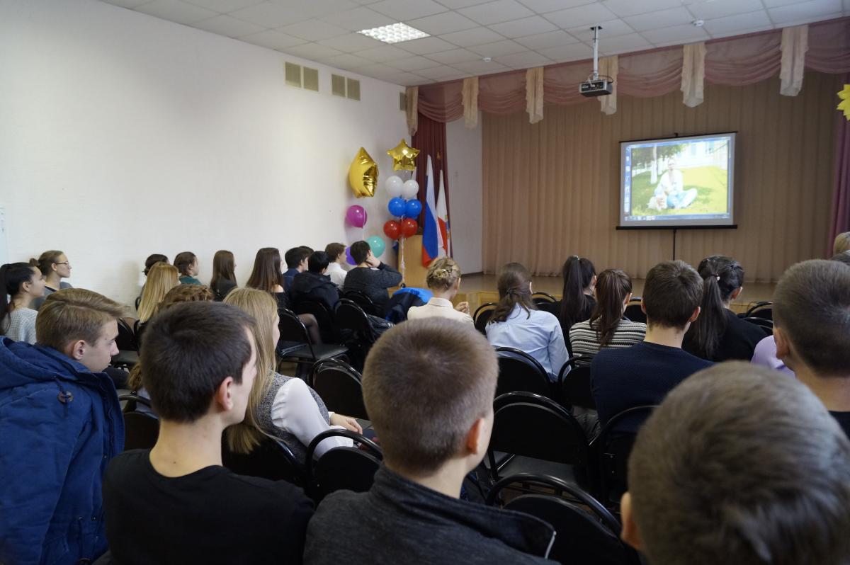 Встреча с учащимися МОУ "СОШ № 5 Фото 1