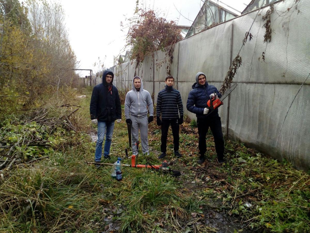 Благоустройство Агроцентра силами факультета инженерии и природообустройства Фото 6